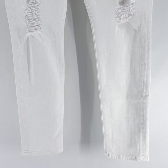 Good American Good Legs White Stretch High Rise Skinny Jeans Size 22 - Picture 6 of 8